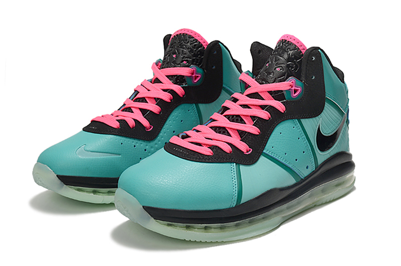 2022 Nike LeBron James IX South Beach Shoes - Click Image to Close